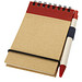 Zuse Spiral Notizblock mit Stift, DIN A7, liniert, natur,rot Zuse Spiral Notizblock mit Stift, DIN A7, liniert, natur,rot