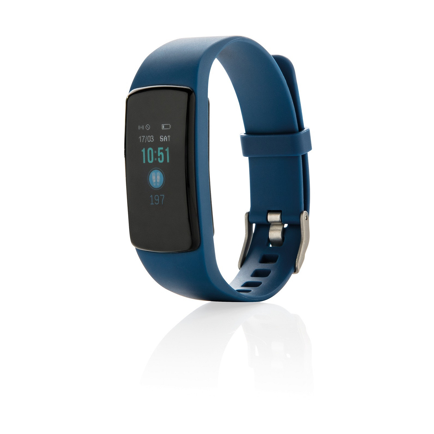 XD COLLECTION ActivityTracker Stay Fit, blau Erfolgreiche Werbeartikel