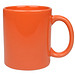 Keramikbecher Carina, 300 ml, orange Keramikbecher Carina, 300 ml, orange