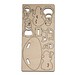 3D Holzpuzzle-Karte, Schneemann-Familie, 2-seit. Druck
