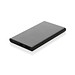 4.000mAh Type-C Powerbank aus RCS recyeltem ABS & Aluminium, schwarz