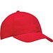 6-Panel-Baseball-Cap COTTURE,rot