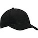6-Panel-Baseball-Cap COTTURE,schwarz