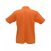 JAMES & NICHOLSON Unisex Poloshirt, orange, M