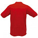 FRUIT OF THE LOOM® Unisex Poloshirt Pique, rot, XXL