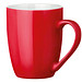 Tasse Gloria, 370 ml, rot/weiß Tasse Gloria, 370 ml, rot/weiß