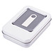 USB-Stick Metall, 16 GB, silber USB-Stick Metall, 16 GB, silber