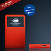 Powerbank Window, 3.000 mAh, rot Powerbank Window, 3.000 mAh, rot