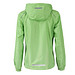 JAMES & NICHOLSON Damen Regenjacke Basic, grün, S JAMES & NICHOLSON Damen Regenjacke Basic, grün, S