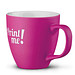 Porzellantasse Lorena, 450 ml, rosa Porzellantasse Lorena, 450 ml, rosa