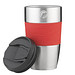 Thermobecher Royal, 415 ml, silber/rot Thermobecher Royal, 415 ml, silber/rot