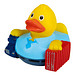 Schnabels® Bade-Ente Spedition, gelb/hellblau Schnabels® Bade-Ente Spedition, gelb/hellblau