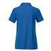 JAMES & NICHOLSON Damen Poloshirt Basic Bio BW, blau, XL