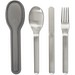 Black+Blum Besteck-Set, silber
