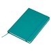 A5 Notizbuch aus Recyclingpapier , türkis