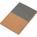 A5 Notizbuch Kork, grau