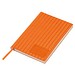 A5 Notizbuch mit Softcover, orange