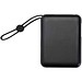 Acrux 35 W 10.000 mAh Tablet Powerbank mit integriertem Typ-C-Kabel aus recyceltem Kunststoff, schwarz