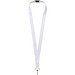 Addie Sublimation Lanyard mit Sicherheitsverschluss aus recyceltem PET Kunststoff, schwarz, 25mm