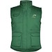 Almanzor Vielseitige Thermo Arbeitsweste mit hohem Kragen, dunkelgrün, 2XL