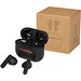 Altais True Wireless Bluetooth® Headset aus recyceltem Kunststoff, schwarz