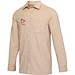Alum 252 g/m² Hemd aus Cord Unisex, oatmeal, 3XL