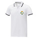 Amarago Polo mit abgesetztem Rand für Herren, weiss, 3XL