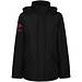 America wattierter Parka für Damen, schwarz, L