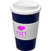 Americano Isolierbecher mit Schutzring, 350 ml, blau,weiss Americano Isolierbecher mit Schutzring, 350 ml, blau,weiss