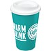 Americano® 350 ml Isolierbecher, aquablau/weiss