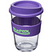 Americano Cortado Kaffeebecher mit Schutzring, 300 ml, lila