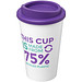 Americano® Eco 350 ml recycelter Becher, weiß/lila