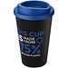 Americano Eco recycelter Becher, 350 ml, schwarz/Mid Blue