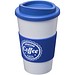 Americano Isolierbecher mit Schutzring, 350 ml, weiss,Mid Blue