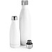 AMORTI L. Sublimationsflasche aus Edelstahl 800 mL, Weiß