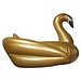 Aufblasbarer Schwan, gold