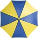 Automatik-Stockschirm, Blau/Gelb