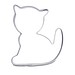 Backförmchen Single-Pack, Haustiere, Katze, 1-seit. Druck