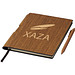 Bardi DIN A5 Notizblock mit Stift, braun Bardi DIN A5 Notizblock mit Stift, braun
