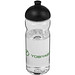 Base Tritan™ 650 ml Sportflasche mit Stülpdeckel, transparent,schwarz Base Tritan™ 650 ml Sportflasche mit Stülpdeckel, transparent,schwarz