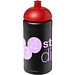 Baseline® Plus 500 ml Sportflasche mit Stülpdeckel, schwarz,rot Baseline® Plus 500 ml Sportflasche mit Stülpdeckel, schwarz,rot