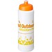 Baseline Plus Flasche mit Sportdeckel, 750 ml, weiss,orange