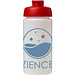 Baseline Plus grip Sportflasche mit Klappdeckel, 500 ml, transparent,rot Baseline Plus grip Sportflasche mit Klappdeckel, 500 ml, transparent,rot
