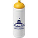 Baseline Plus Sportflasche mit Stülpdeckel, 750 ml, weiss,gelb Baseline Plus Sportflasche mit Stülpdeckel, 750 ml, weiss,gelb