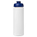 Baseline Rise 750 ml Sportflasche mit Klappdeckel, weiß / blau