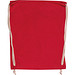 Baumwollgymbag Carlsbad,rot