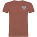 Beagle T-Shirt für Herren, Brick red, XS