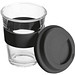 Becher aus Glas, 300 ml, schwarz