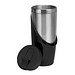 reflects® Becher Alzira, 400 ml, schwarz/silber reflects® Becher Alzira, 400 ml, schwarz/silber