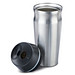 Doppelwandiger Edelstahl-Isolierbecher Elegance, 460 ml, silber Doppelwandiger Edelstahl-Isolierbecher Elegance, 460 ml, silber